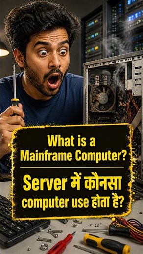 What is a Mainframe Computer? | Computer in #shorts for SSC, Bank Exams