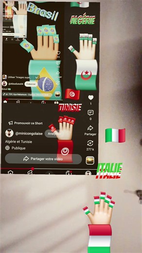 Le drapeau de l'Italie 🇮🇹