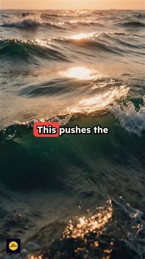 What's actually moving in ocean waves #ocean #physics #waves