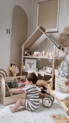 Open up the world to your baby with a book, they can find independently. Babies who can choose, touch and chew books build a lifelong relationship with reading. The Tidy Books box makes it easy for your baby to explore books | Tidy Books