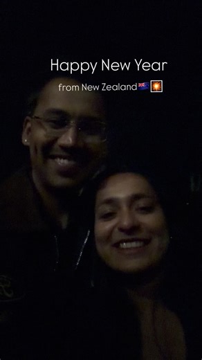 Akshay and Niki on Instagram: "Hello 2026, from the first country to say it 🇳🇿✨ Happy New Year from ours to yours 🤍🎇 Tag someone you’re celebrating with, and follow us for more travel moments like these throughout 2026 ✈️🌍 new year fireworks, happy new year, new zealand celebration, first country new year, travel moments, midnight vibes, summer new year, fireworks night, travel couple, new beginnings"