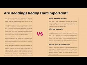 Headings the Right Way: Site Building Tips for Accessible Page Content