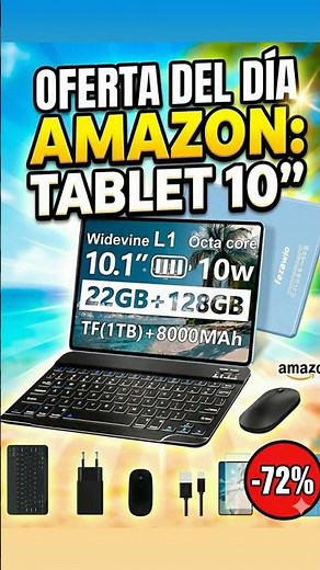 Oferta Amazon HOY Tablet (30/12/25)