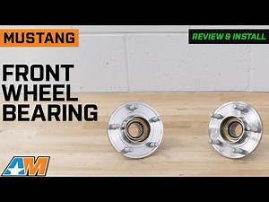 2005-2014 Mustang Front Wheel Bearing and Hub Assembly Set Review & Install