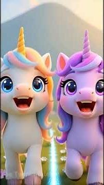 A Beautiful Tale of baby Unicorn's 🦄🦄 #asmr #shorts #shortsfeed #shortsvideo #kidsvideo