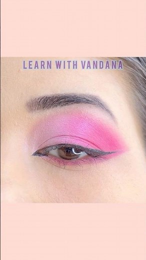 Day 63/365 makeup for beginners | PINK EYESHADOW TUTORIAL #learnmakeup #eyemakeup #eyelook #eyeliner