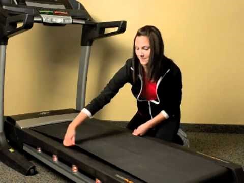 Maintenance - Lubricating the Walking Belt