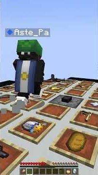 OBJETOS RANDOM CON LA PEOR SUERTE XD #minecraft