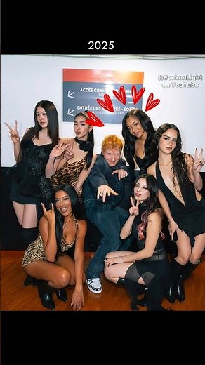 Manon finally got to met Ed sheeran #katseye #manon #shorts