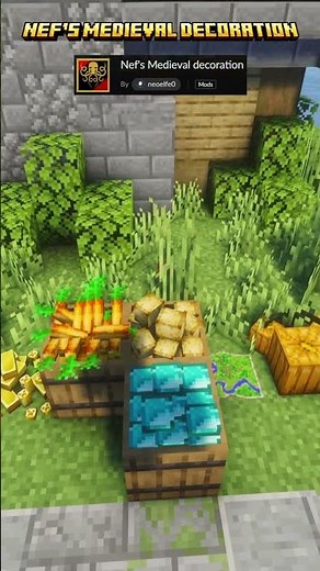 Minecraft Top Medieval Mods #16 #shorts #minecraft