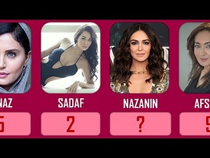 🌹 Top 10 Most Beautiful Iranian Actresses 2025 🇮🇷 | Stunning Persian Queens 👑✨