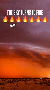 Incredible monsoon sunset | Arizona storm chasing footage