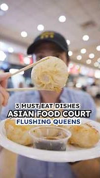 3 MUST EAT Foods at the Best Hidden Gem Food Court in Queens NYC