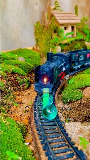 TRAIN vs GLASS MARBLE 😱 – Ultimate Track Test!