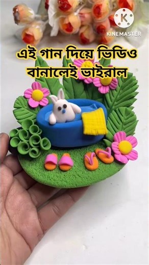 DIY cute 💞 How to make easily doll bad polymer with Super clay #shots #viral #trending #funny