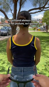 Now she’s improving in her posture 🙌✨ | Healthy Natural Tips