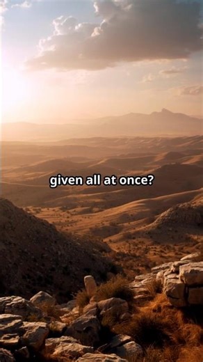 Joshua 13: The Distribution of the Promised Land to Israel.