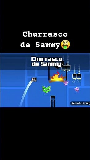 Churrasco de Sammy 🥀 #funny #geometrydash