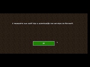 É necessário que faça a autenticação nos serviços da Microsoft Como resolver