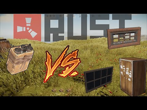 Rust Tips - How Many Satchels For Tool Cupboard, Reinforced Glass, Strengthened Glass