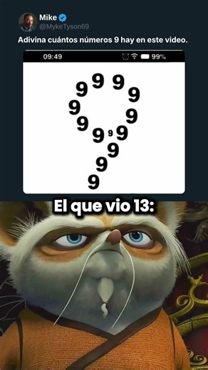 Cuantos 9 viste? 👇