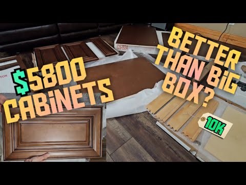 RTA Cabinet Unboxing – $5,800 Setup That Beats $10K Big Box( Quality Save $$$
