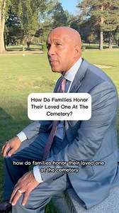 116K views · 2.8K reactions | How do families honor their loved one at the cemetery? #funeraldirector #funeralhome #funeral #cemetery | Calhoun Funeral Home & Cremation Service | Facebook