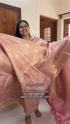 2.8K views · 45 reactions | Preity’s silks #364 ,5th main Hampinagar...