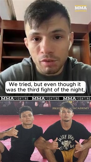 Alessandro Costa says #UFC won't allow #NocheUFC headliner Diego Lopes to corner him in prelim fight. | MMA Fighting