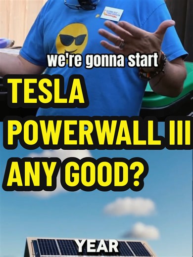 Your Electric Company Won’t Like This Battery… ⚡ Tesla Powerwall 3 Review The Tesla Powerwall 3 can power your home during blackouts, store solar energy, and protect you from rising electric rates. In places like California where utility prices keep going up, this battery is becoming a game changer for homeowners who want energy independence. #teslapowerwall #powerwall3 #teslaenergy #solarenergy #homebattery