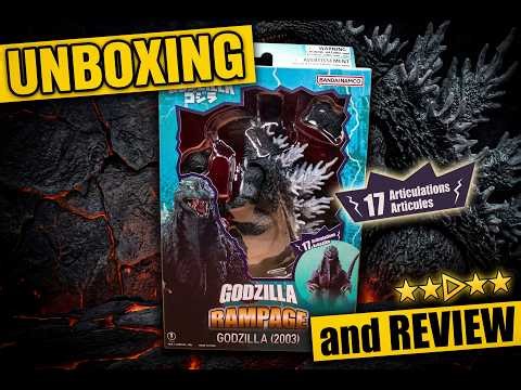 Bandai Godzilla 2003 Rampage Series 6 Inch Figure UNBOXING & REVIEW! Is It Worth It?