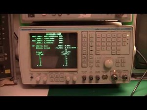 Introduction to radio testing with a Marconi 2955B
