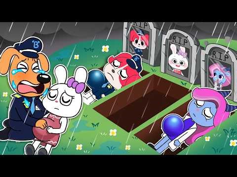 Please wake Up, Rabit Pregnant - Don't Leave Labrador - Sheriff Labrador Animation