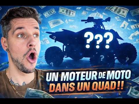 UN MOTEUR DE MOTO DANS UN QUAD !! 😱🔥 450 YZF BUDGET XXL ? 💸 (Avec NXCONCEPT)