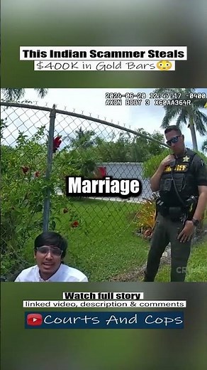 Indian Scammer Caught Stealing $400K in Gold Bars from Elderly Victim