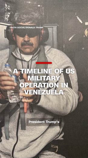 The US launched a sweeping overnight military operation in Venezuela, striking key sites and detaining President Nicolás Maduro in a rapid raid. @kylieatwoodcnn reports. | CNN International