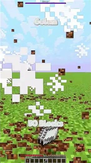 Minecraft mob jump that broke the game #minecraft #viral