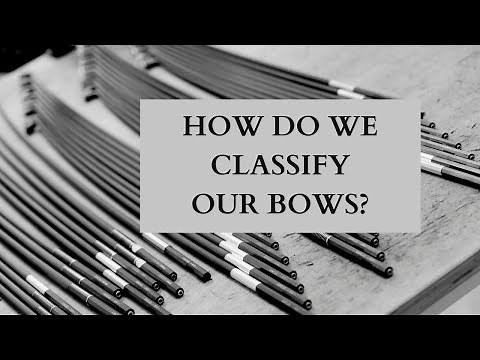 The Classification of the Arcus Bows