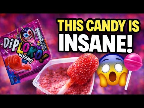 This Candy Explodes in Your Mouth! 😱🍭 Dip Loko Boom Review”