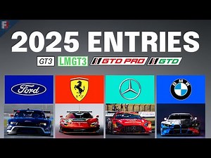 Beginners Guide to EVERY 2025 GT3 Car in WEC, IMSA, and IGTC