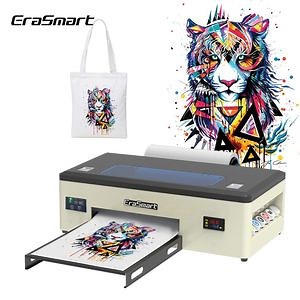 [Hot Item] Erasmart 1390 L1800 Head Inkjet Printer DIY T Shirt Printing Machine A3  A3 Pet Film Transfer Dtf Printer