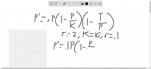 SOLVED:The following problems add in a minimal threshold value for the species to survive, T, which changes the differential equation to P^'(t)=r P(1-(P)/(K))(1-(T)/(P))Draw the directional field of the threshold logistic equation, assuming K=10, r=0.1, T=2 . When does the population survive? When does it go extinct?