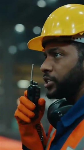 Steel production stops as workers fix machine issue in real factory shift.#SteelMotionWorks #Manufac