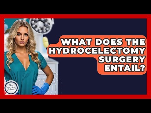 What Does The Hydrocelectomy Surgery Entail? - The Operating Table