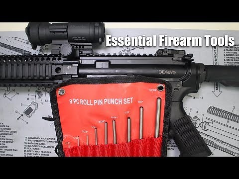 Roll Pin Punch Set - Essential Firearm Tools