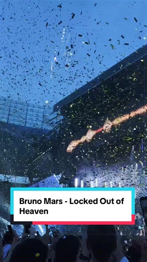 One of the best concerts I’ve ever been to. Thank you @Bruno Mars #brunomars #lockedoutofheaven #theromantictour #berlin #night2