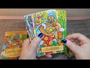The Earthcraft Oracle, Unboxing Tarot Flip Through