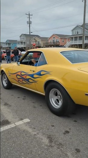 1968 Camaro SS Screaming Pure American Muscle! 🔥 #usa #viral