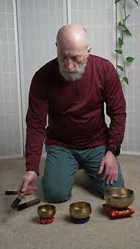 3 minutes with Tibetan singing bowls for relaxation and positive energy