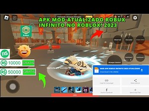 ROBLOX 2023 APK MOD MENU ! ATUALIZADO ROBUX INFINITO!! O MELHOR MOD APK??
